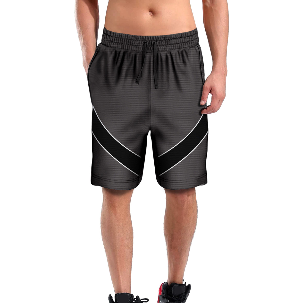 4-Pack: Men's Active Moisture-Wicking Mesh Performance Shorts Reliable