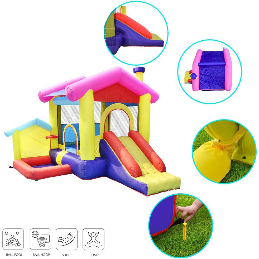 Bouncy Castle Bounce House Slides and Jumps Clearance Limited Edition