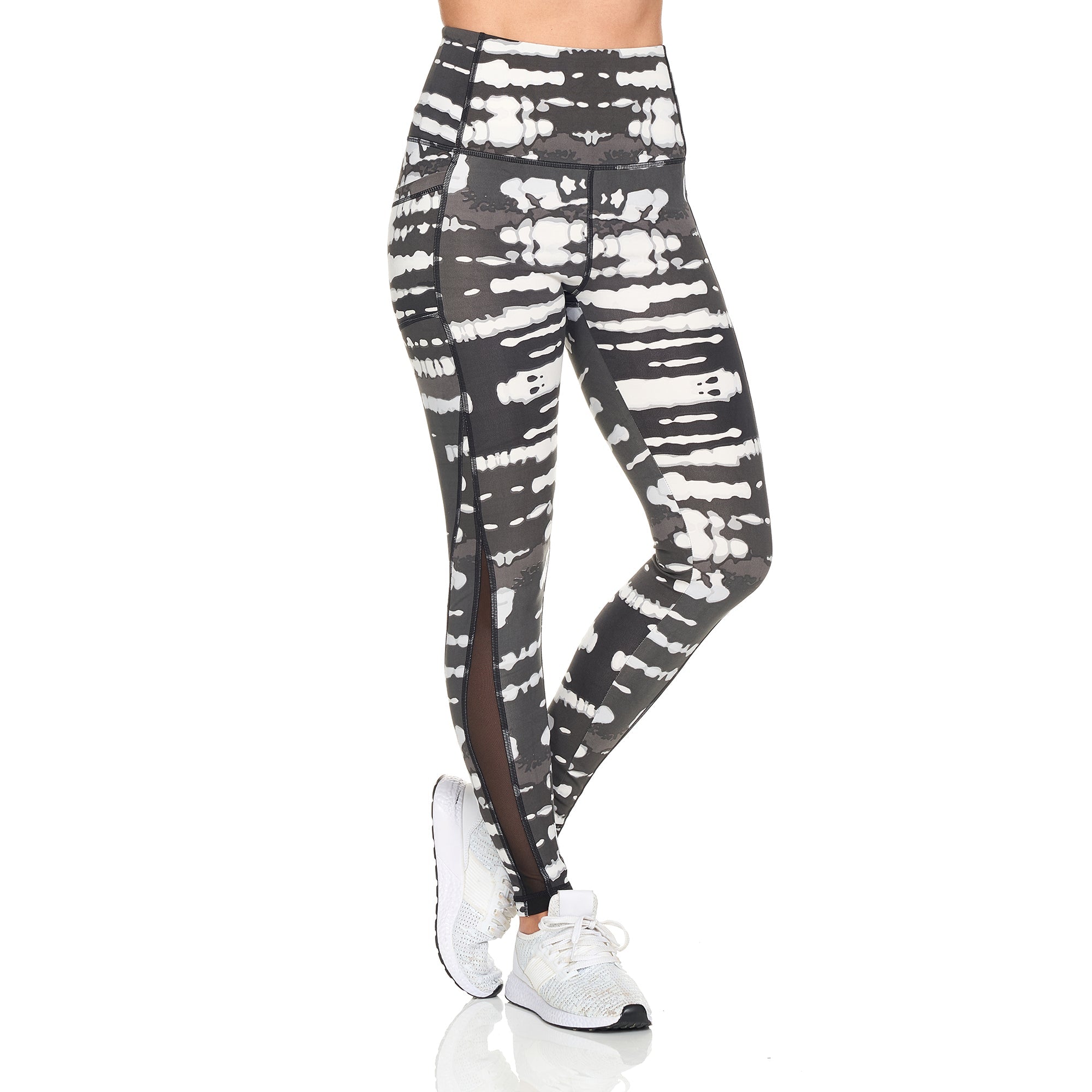 Women's Active High Rise Printed Leggings With Pockets Cheap Sale Reliable