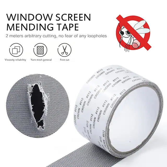 Window Net Anti-Mosquito Net Sticky Line Repair Tape Clearance Online Amazon