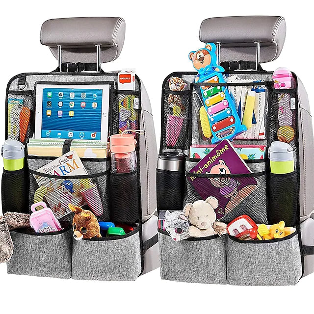 2-Piece: Car Rear Seat Organizer Storage Bag Outlet Shop Offer