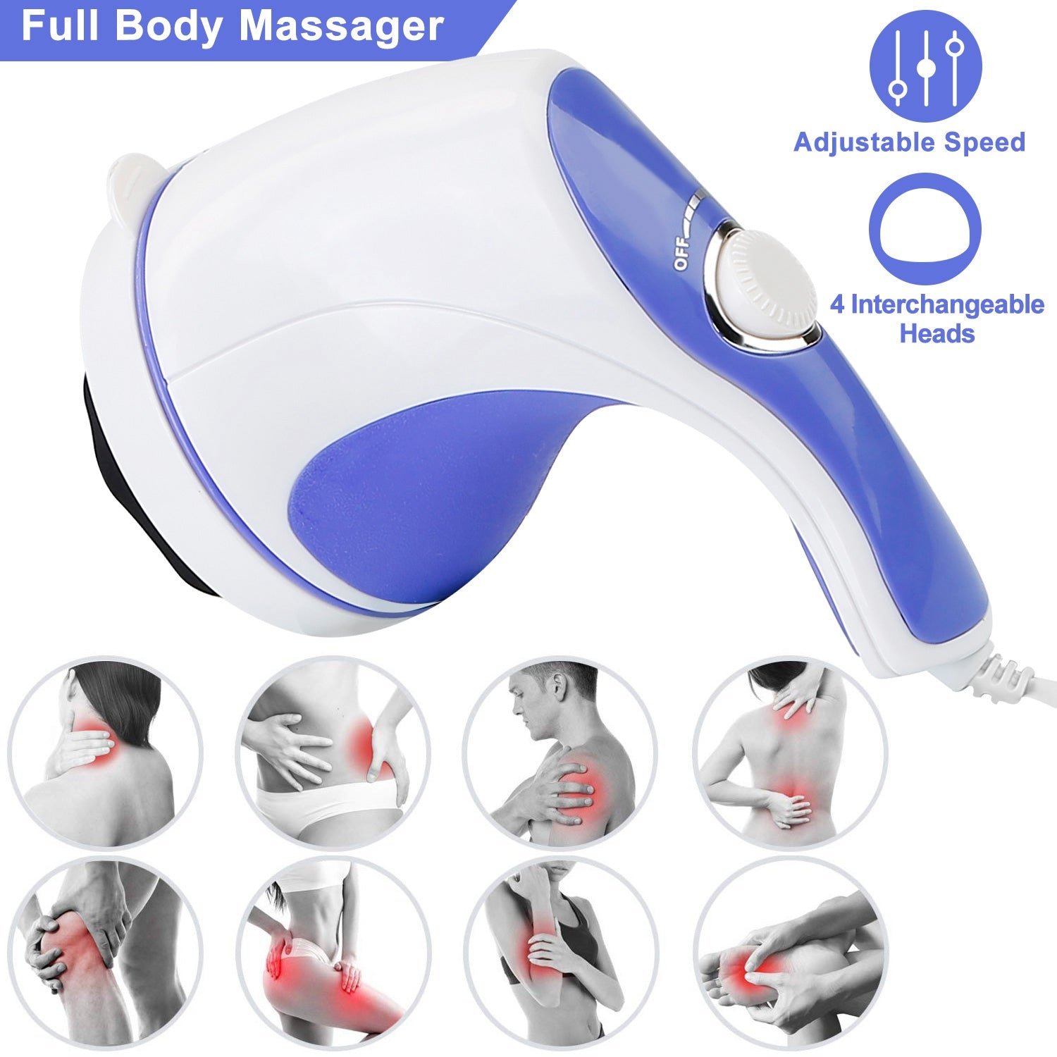 Electric Handheld Body Massager Shipping Discount Authentic