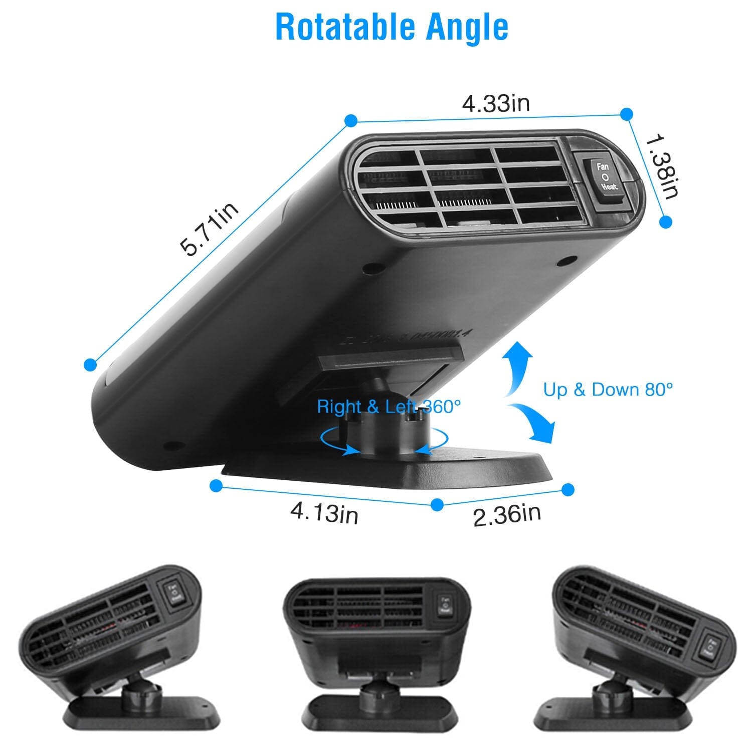 12V 150W Portable Car Heater Pick A Best