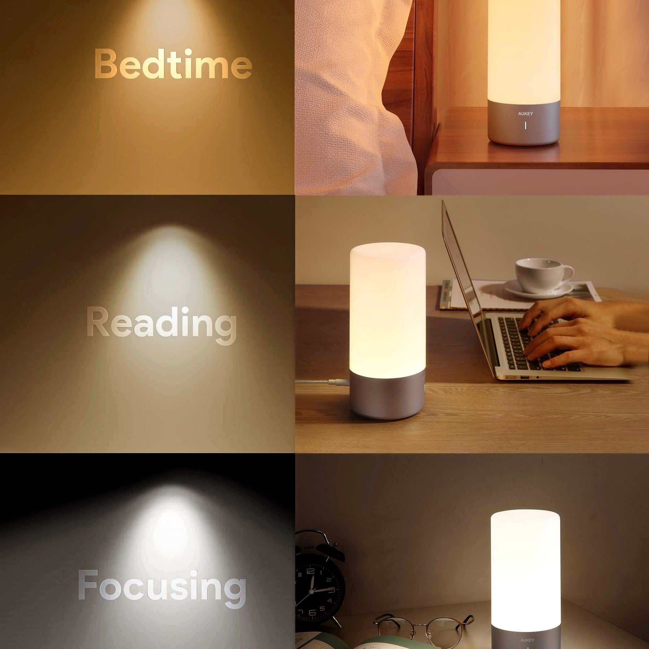 Touch Sensor Color Changing RGB Dimmable Table Lamp Cheap Cost