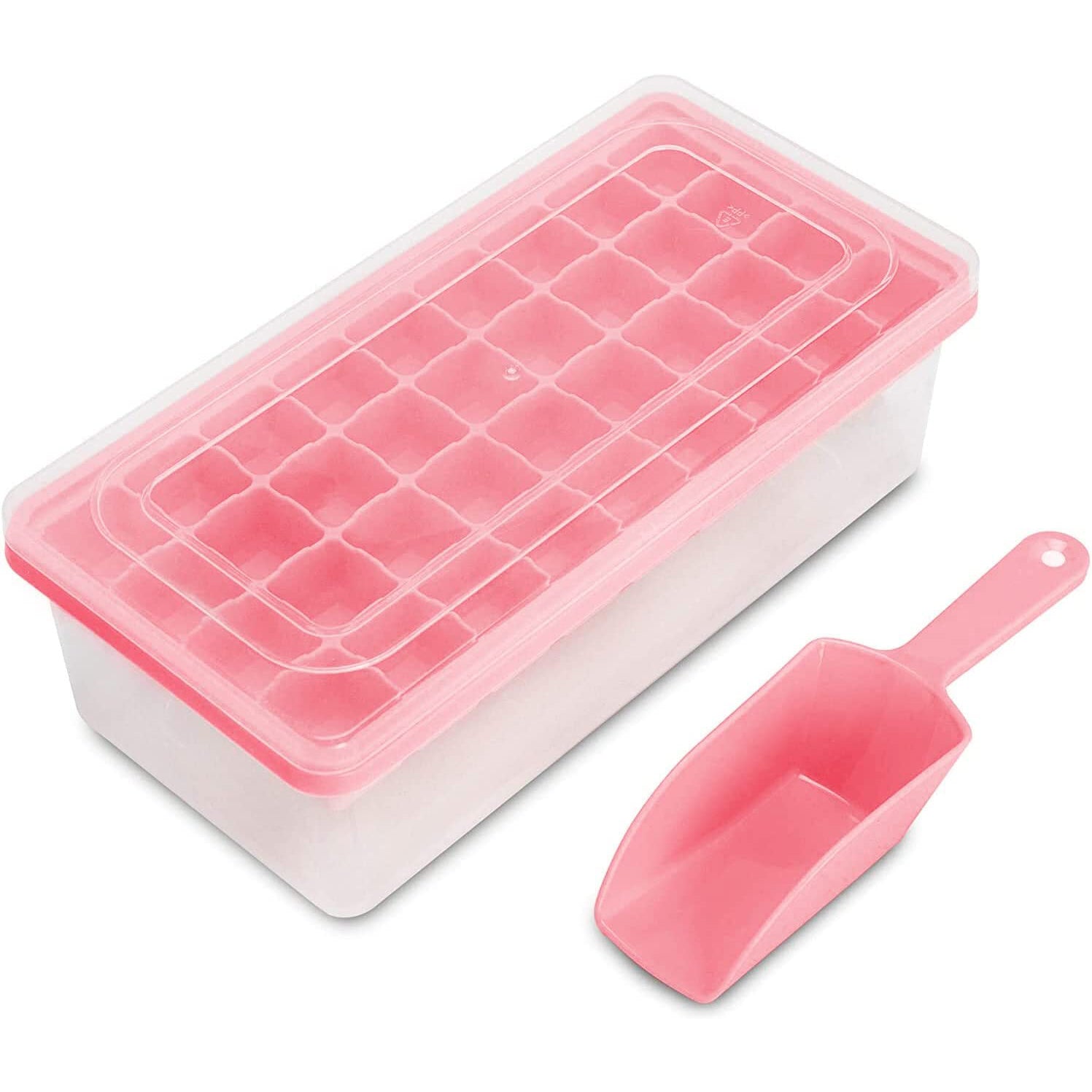 Ice Cube Tray with Lid and Bin Best Sale Cheap Online