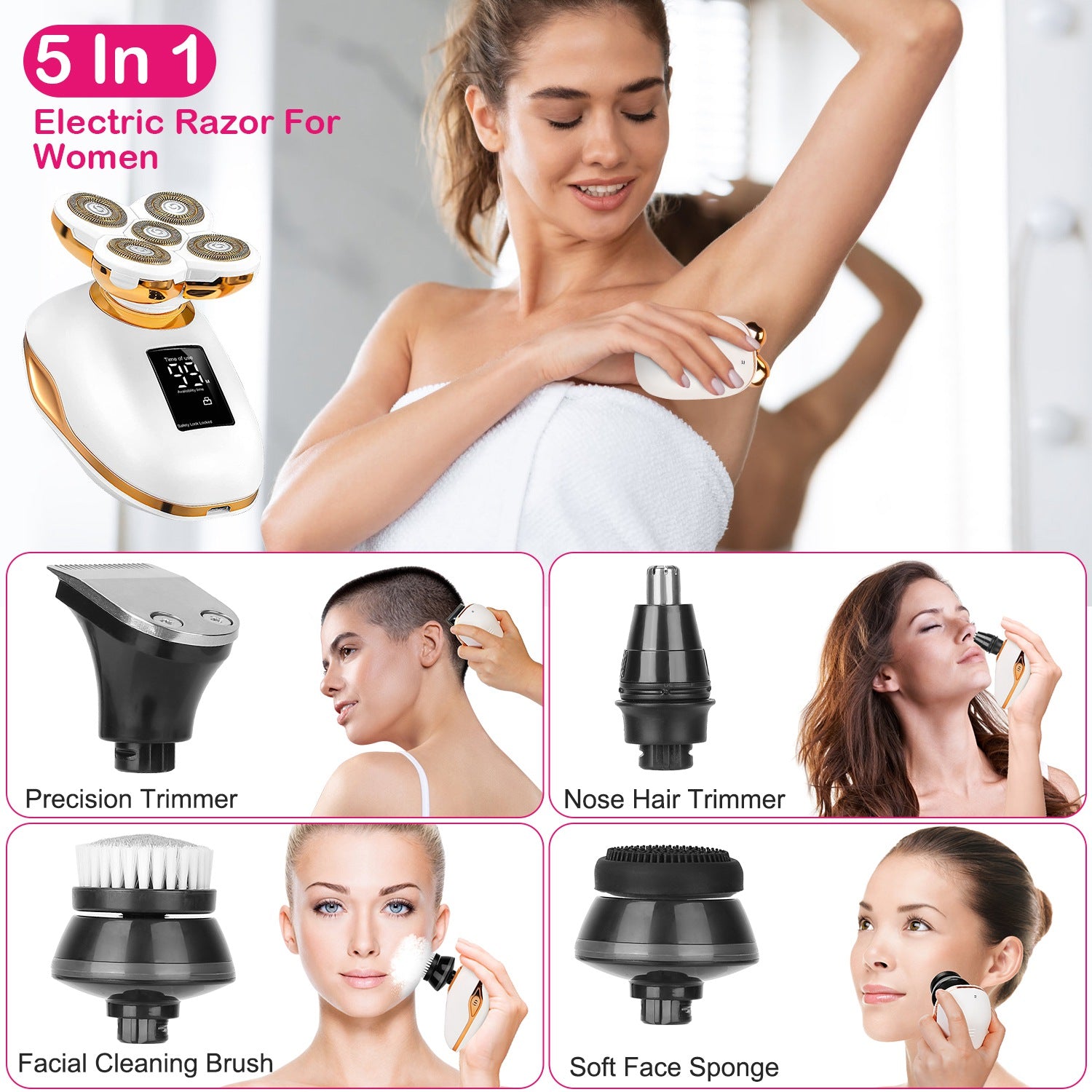 Electric Razor for Women Painless Leg Shaver Sale Explore