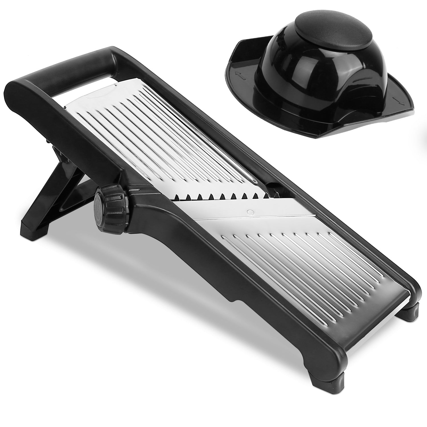 Mandoline Stainless Steel Food Slicer with 5 Adjustable Blades Sale Clearance