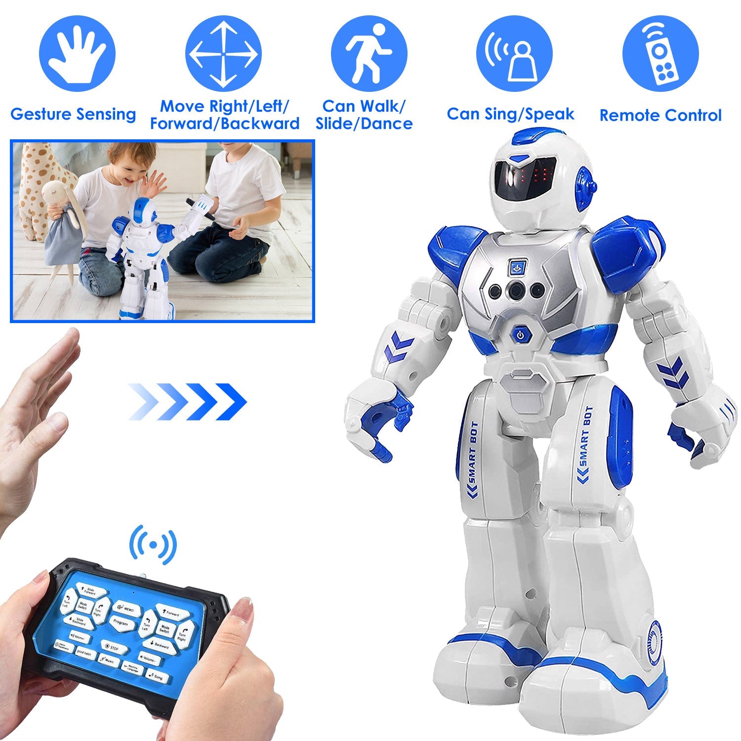 Gesture Sensing Intelligent Remote Control Robot Buy Cheap Classic