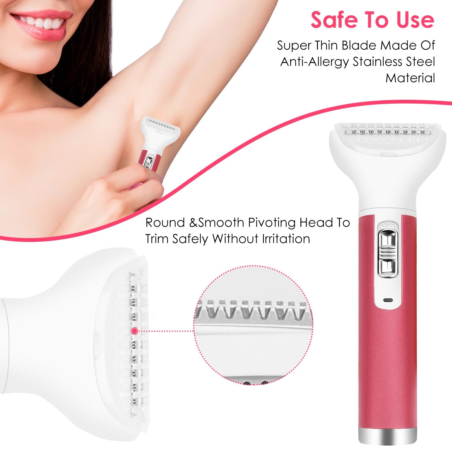 5-in-1 Lady Electric Razor Discount Pay With Paypal