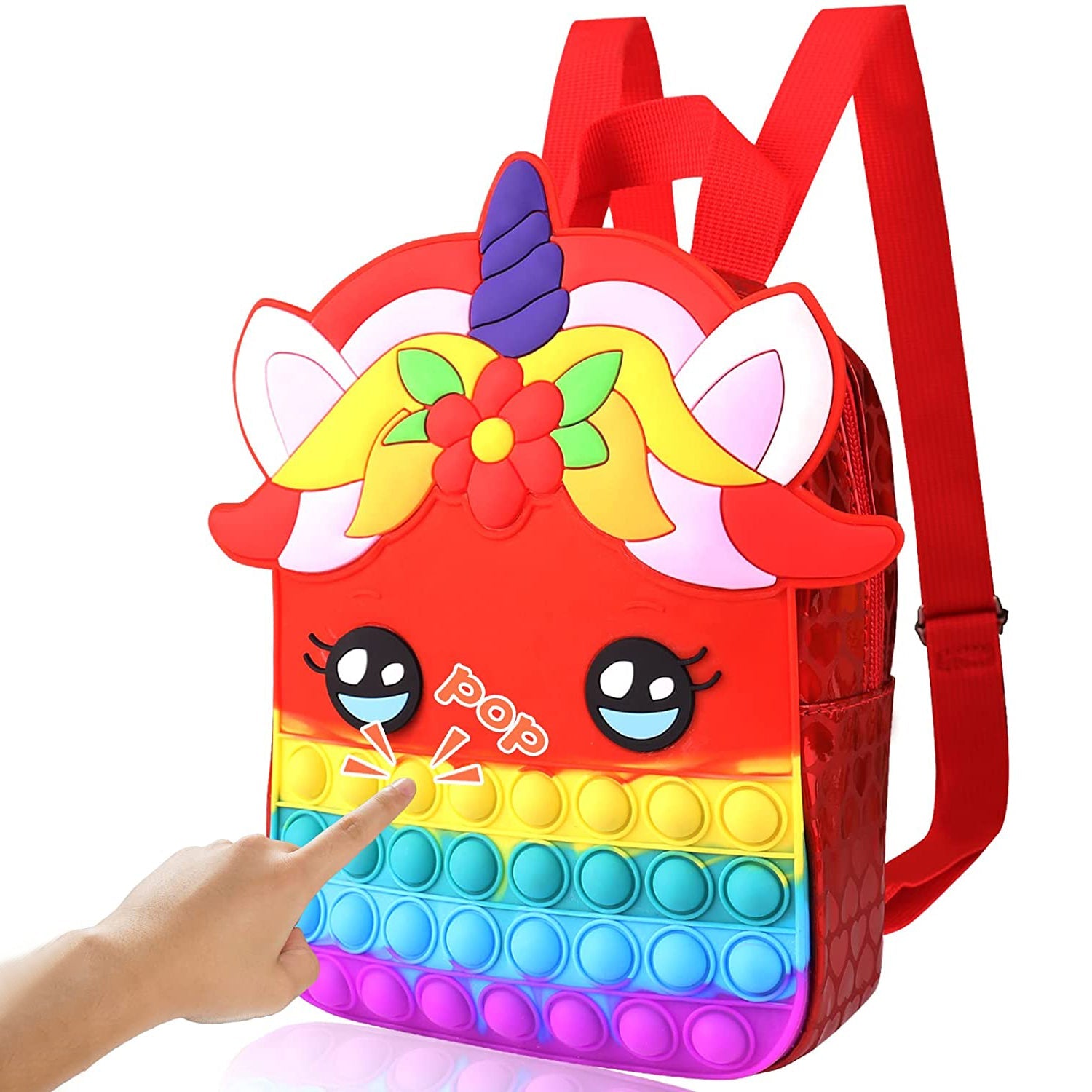 Pop Fidget Unicorn Backpack Clearance Amazing Pice