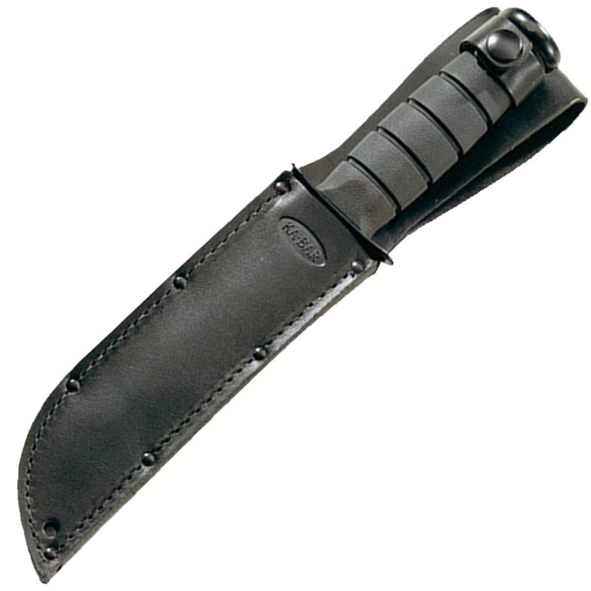 KA-BAR Short Black Leather Sheath for 5.25 Fixed Blade Knives - 1256S Pay With Paypal Online