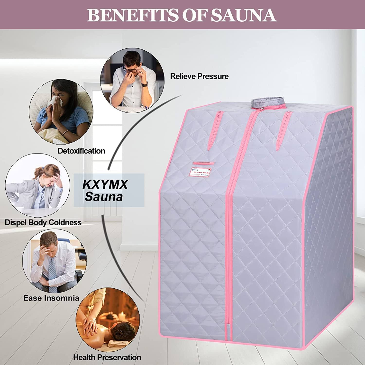 One Person Portable Full Body Sauna Tent SPA Set for Home Hot Sale Online