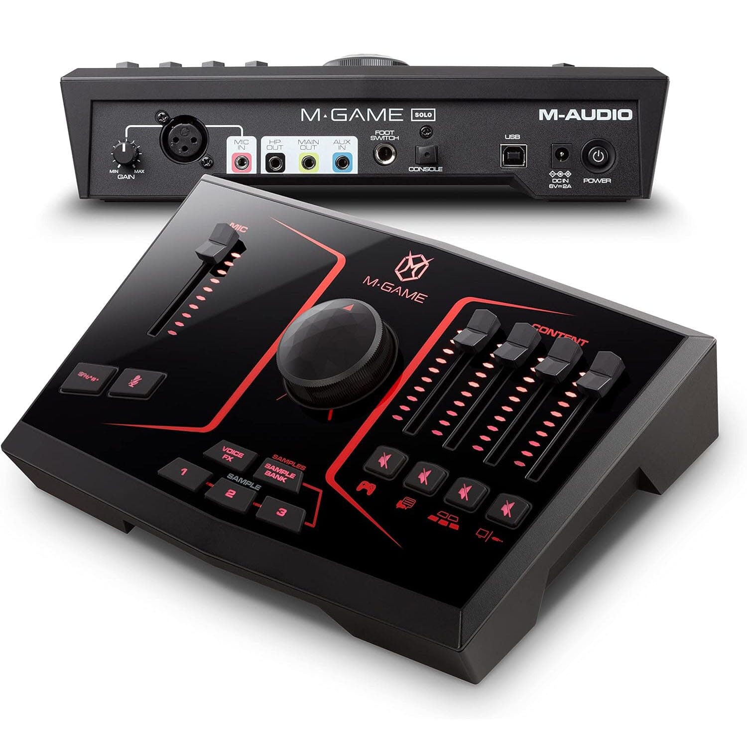 M-Game Solo USB Audio Interface Mixer for Streaming and Gaming  (Refurbished) Cheap Sale 100% Guaranteed