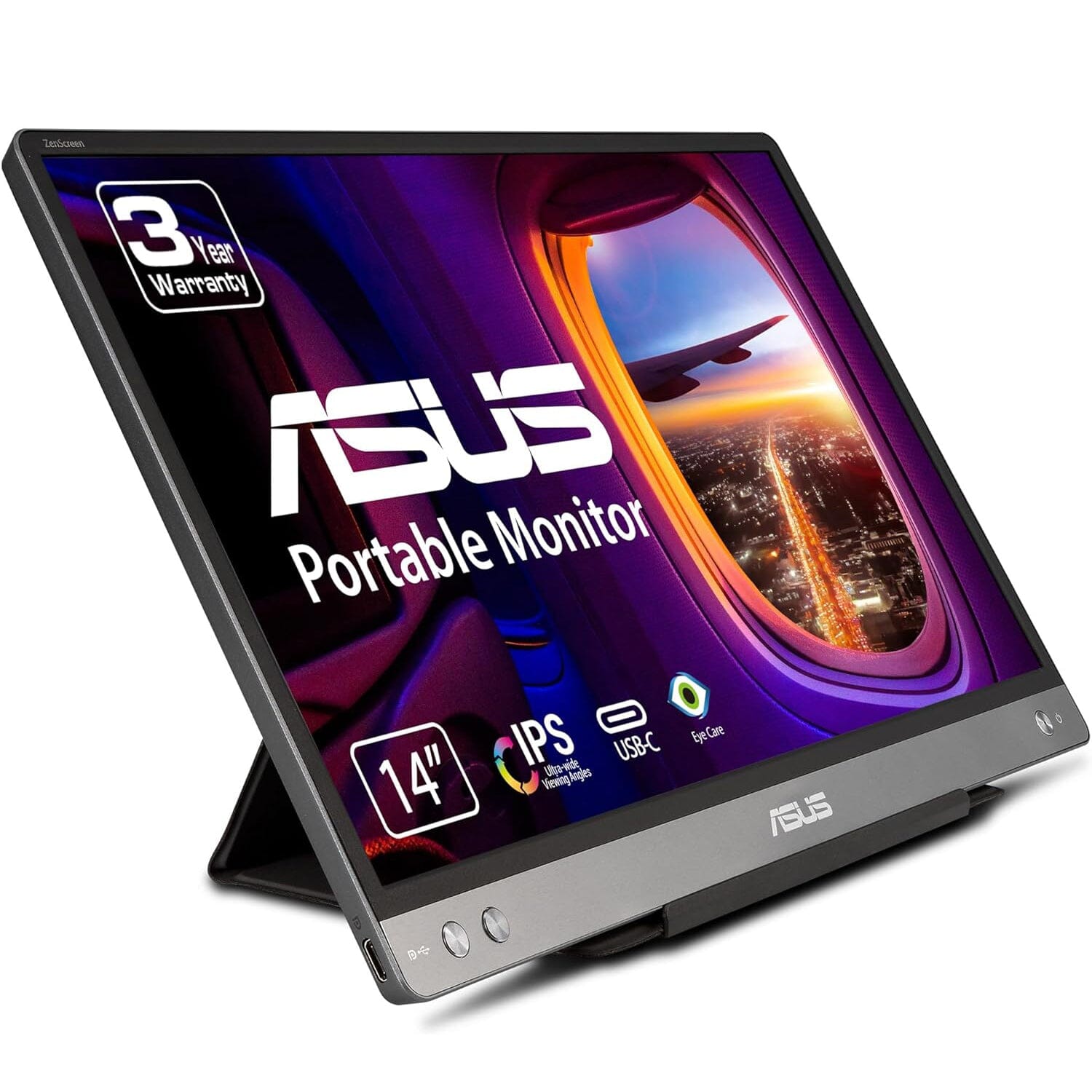 ASUS ZenScreen MB14AC 14” Portable USB Monitor  (Refurbished) Low Pice Fee Shipping Cheap Online