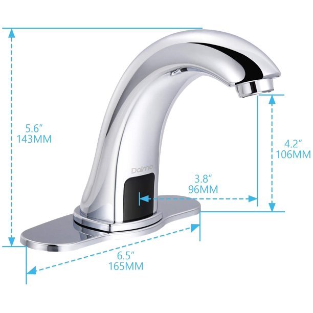 Dalmo Battery Powered Touchless Bathroom Faucet Free Shipping Classic