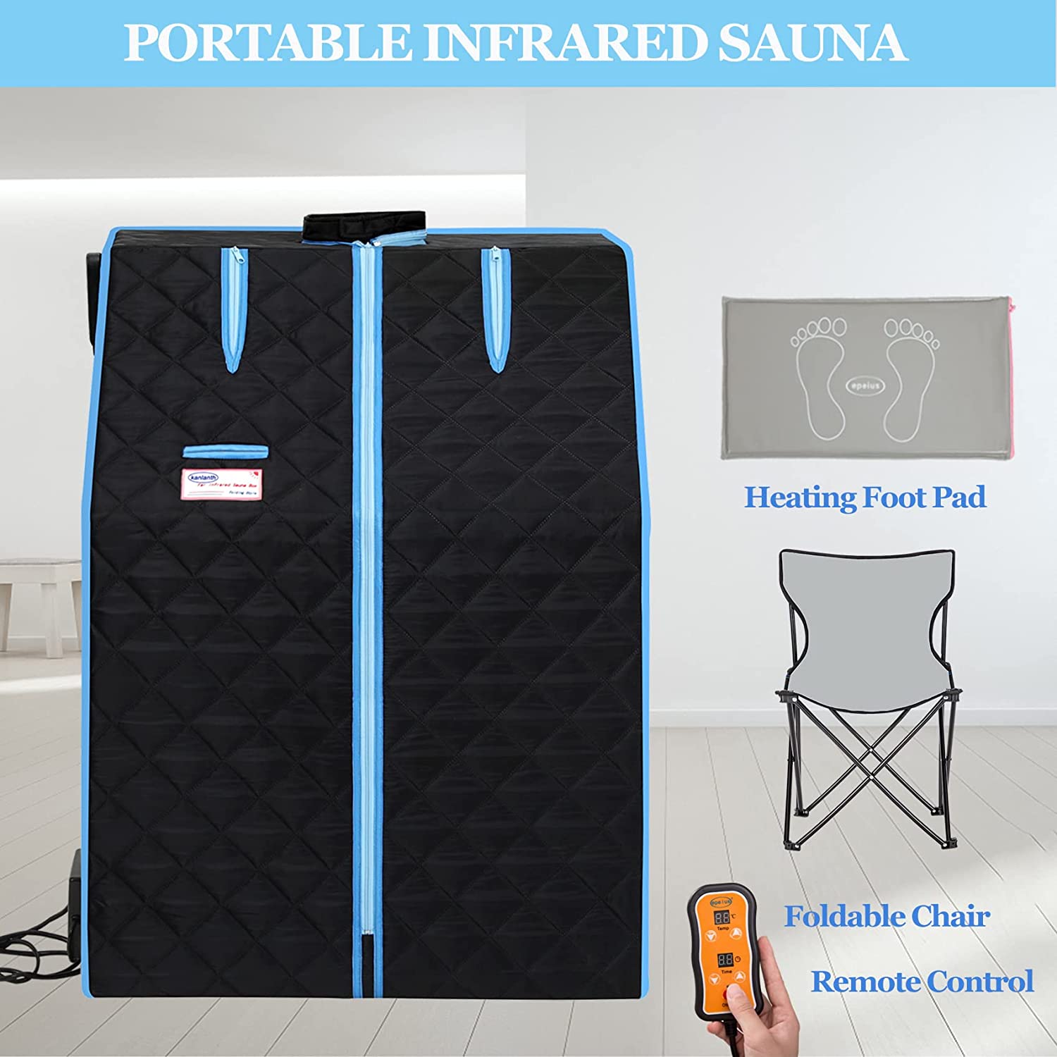 One Person Portable Full Body Sauna Tent SPA Set for Home Hot Sale Online