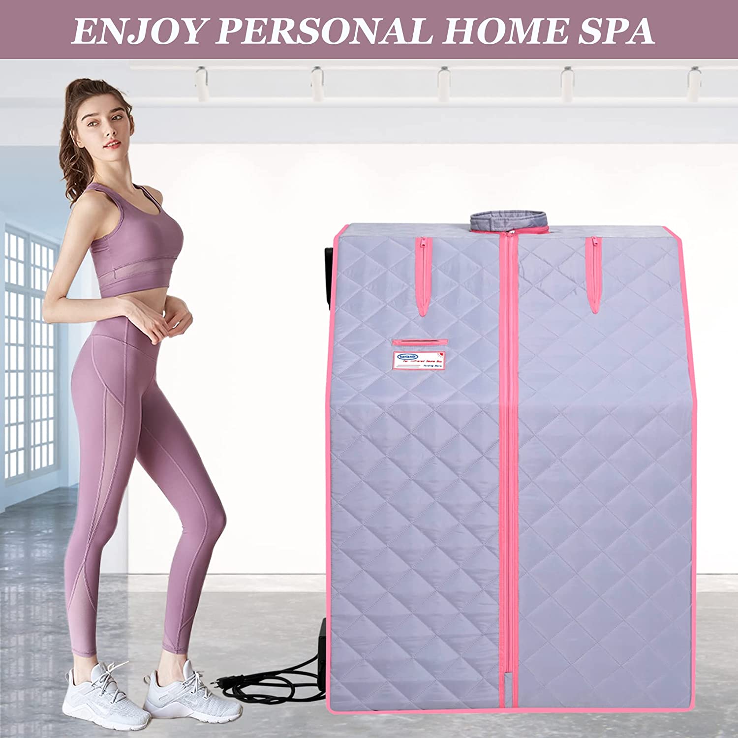 One Person Portable Full Body Sauna Tent SPA Set for Home Hot Sale Online