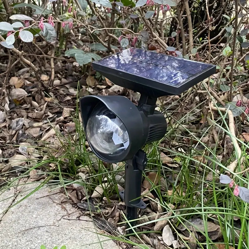 Outdoor Solar Rotating Color Projection Lamp 100% Guaranteed