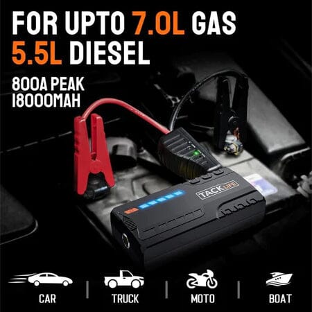 T6 800A Peak 18000mAh Car Jump Starter Discount Amazon