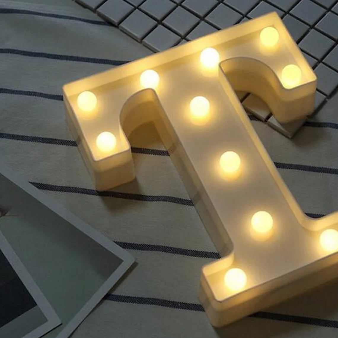 LED Alphabet Light Sale Authentic