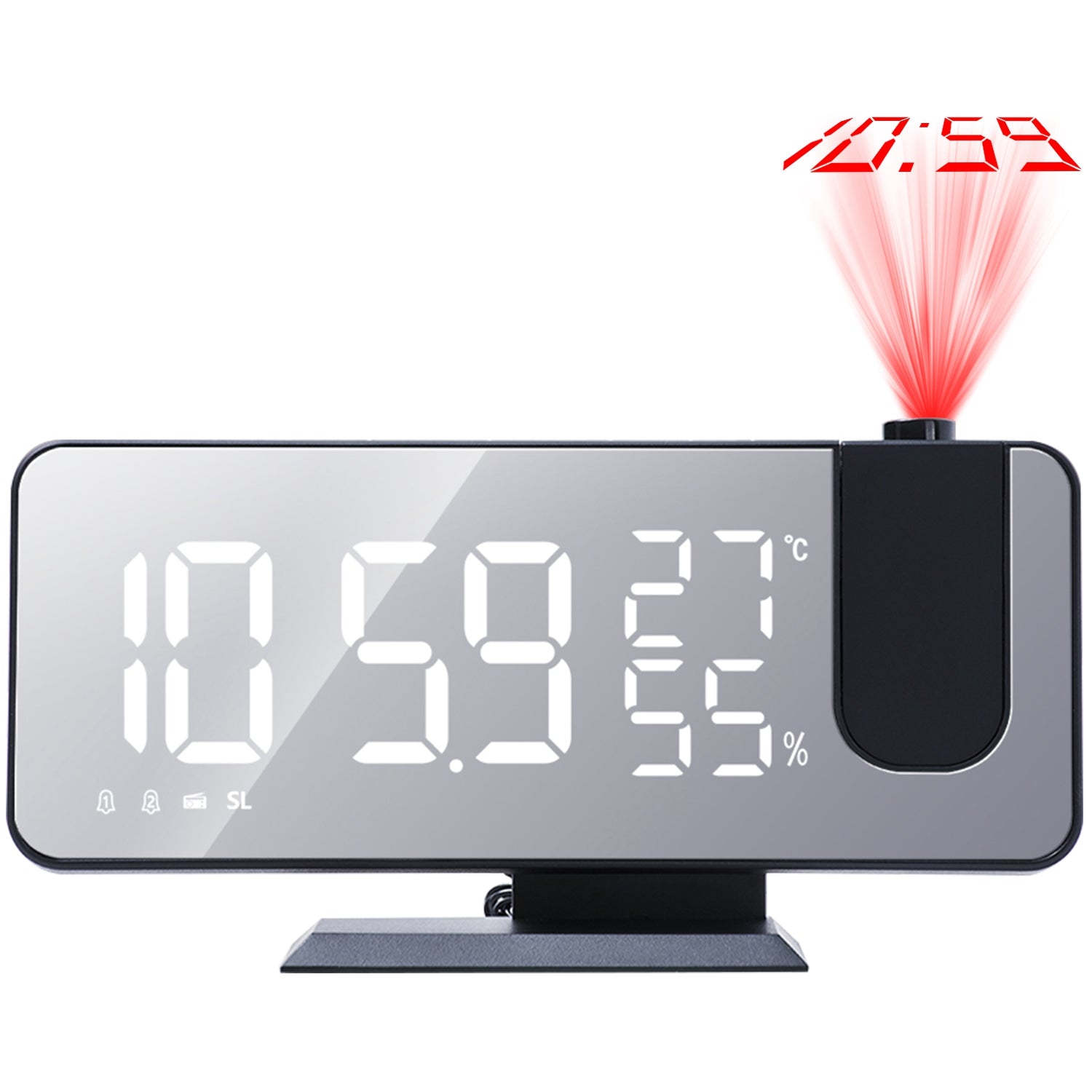 Projection Alarm Clock with Radio Function Cheap Sale Footlocker Pictures