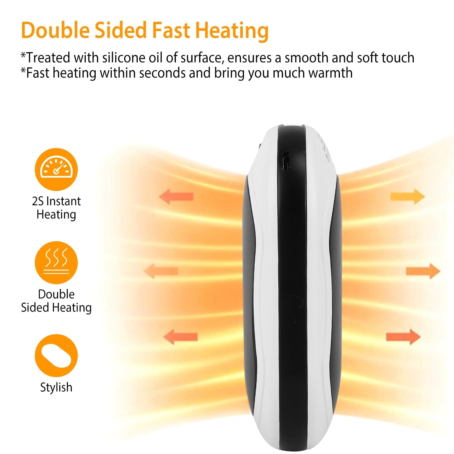 10000mAh Power Bank Rechargeable Pocket Warmer Double-Sided Heating Buy Cheap Affordable