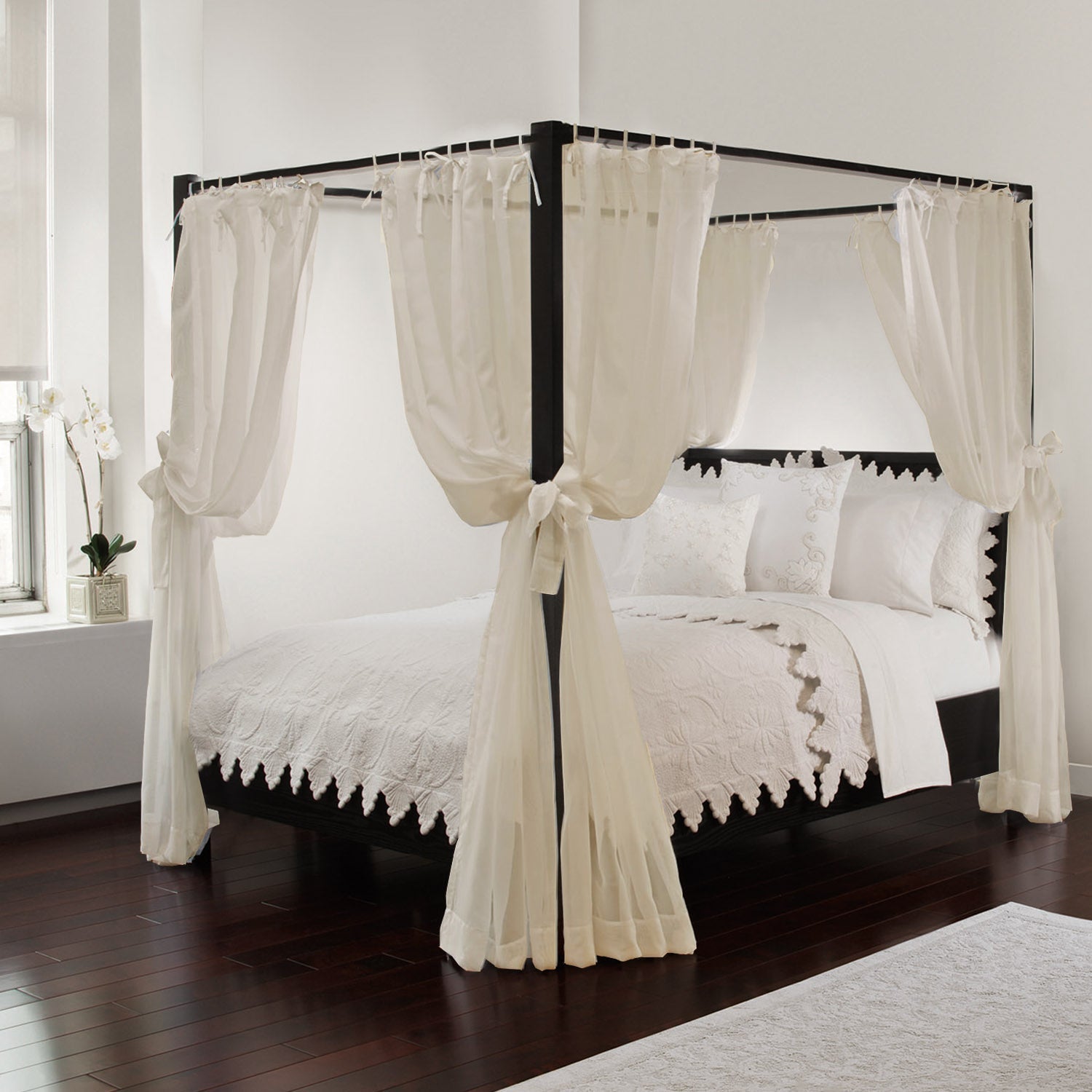 Royale Home Bed Canopy Set Cheap Sale Pay With Paypal