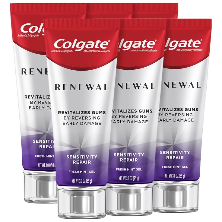 6-Pack: Colgate Renewal Sensitivity Repair Gel Toothpaste in Fresh Mint Sale Online Online