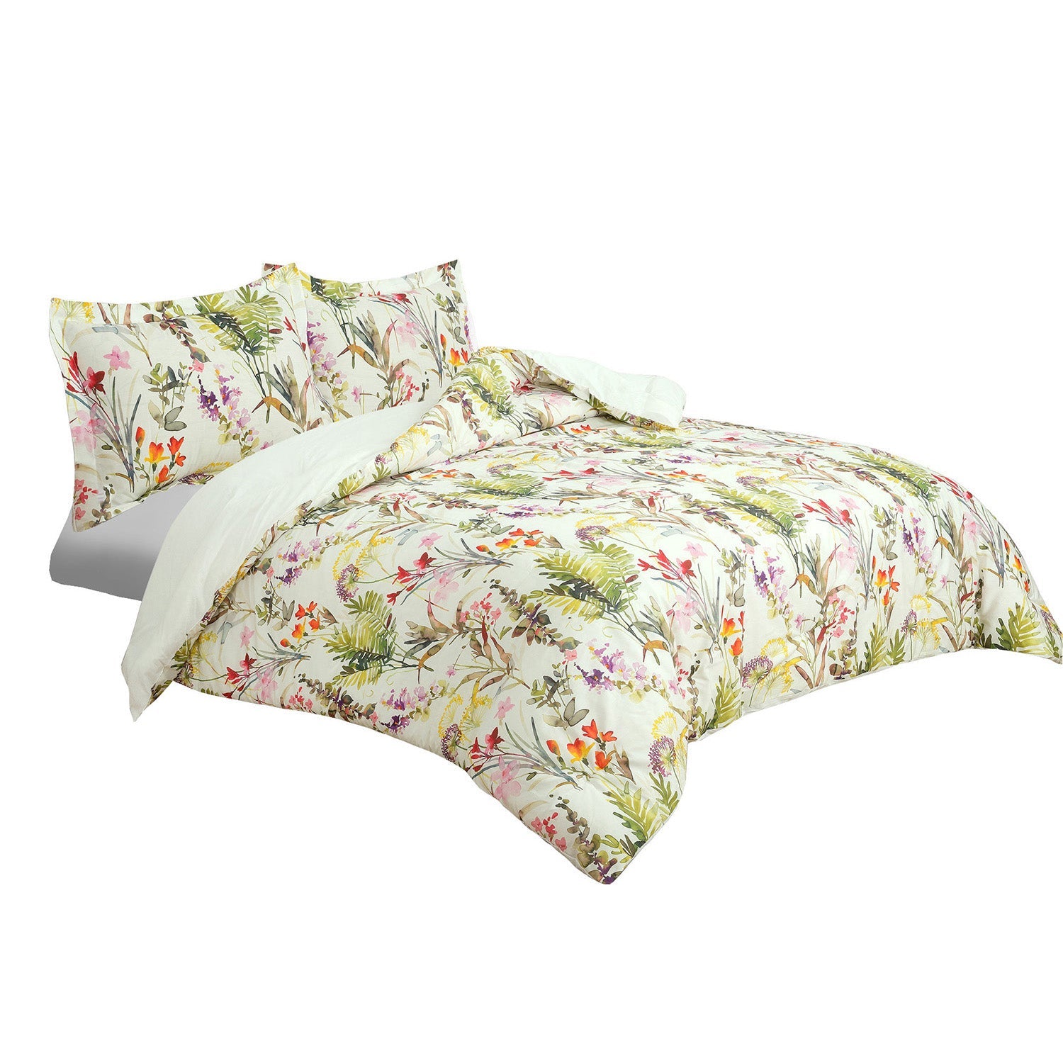 Sloane Street Arboretum Floral Comforter Set Extremely For Sale