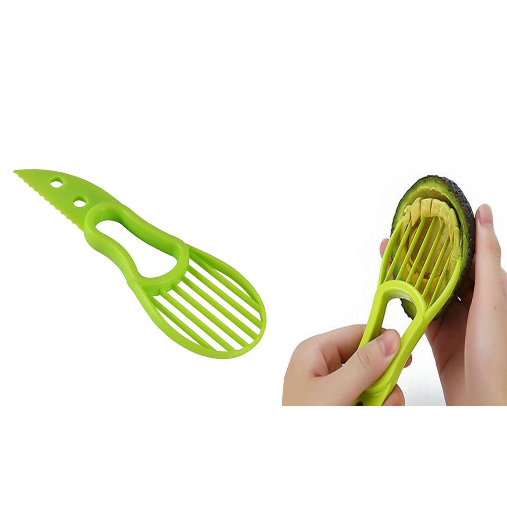 2-Pack: Complete Avocado Slicer Seed Remover Cubber Cutter Wide Range Of Cheap Pice