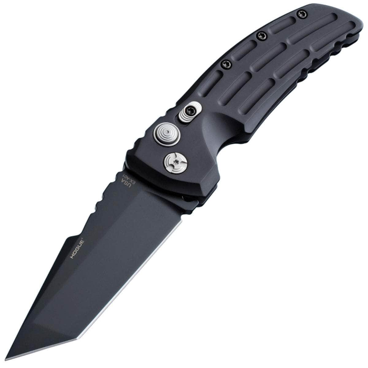 Hogue EX-A01 Auto, 3.5 Black Tanto Blade, Aluminum Handle - 34120 Sale Discount