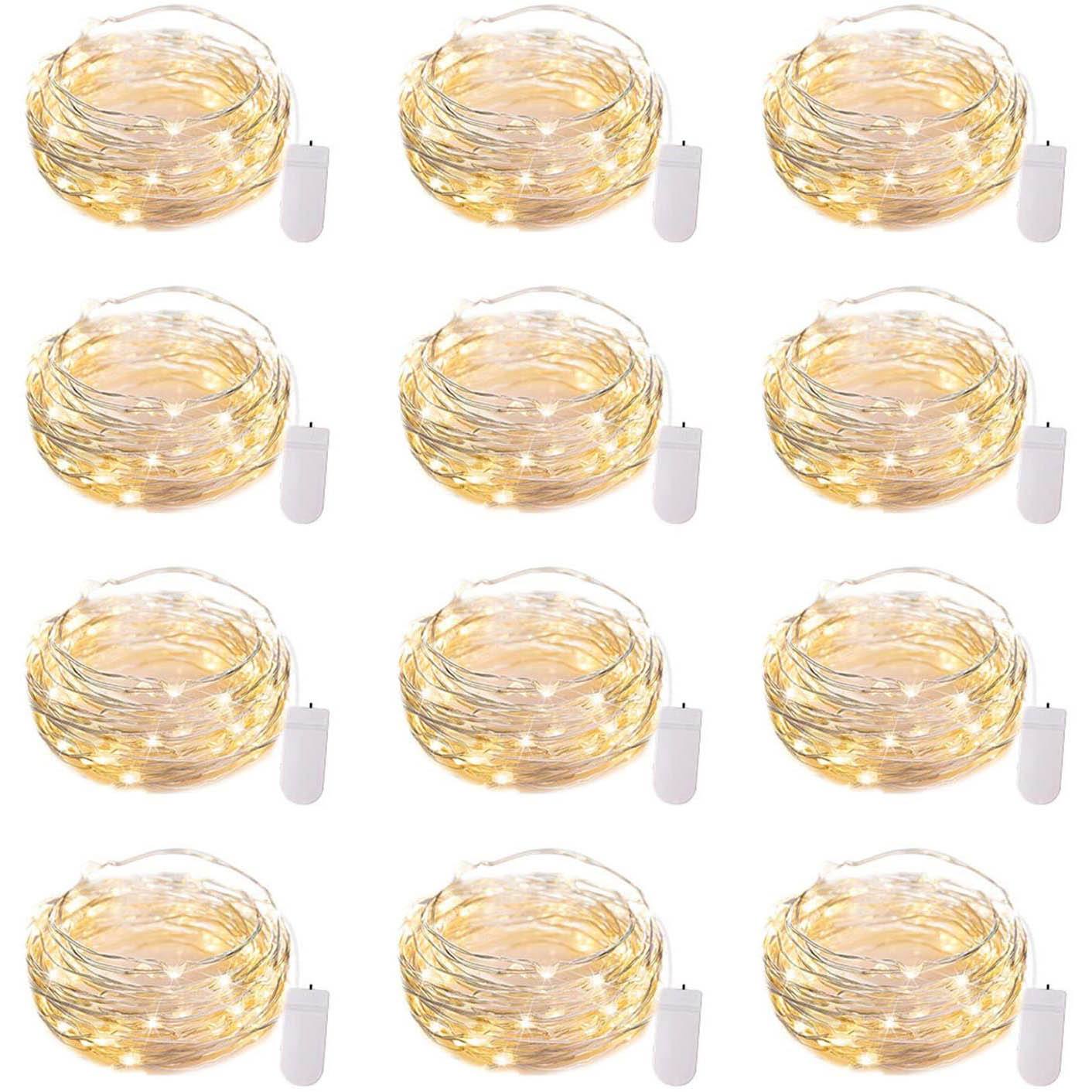 12-Pack: Led Fairy Lights Battery Operated String Lights Cheap Sale Fashionable