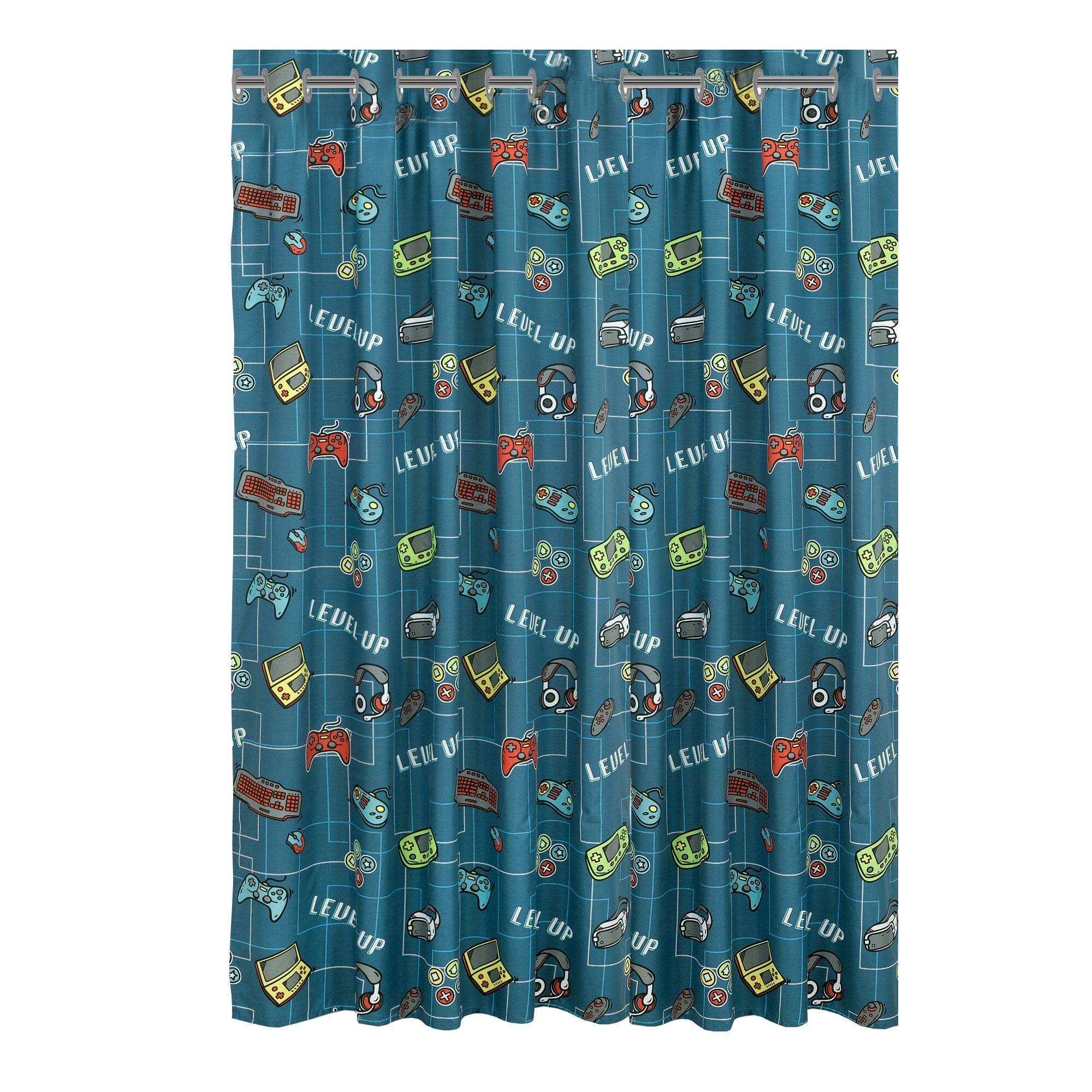 Kidz Mix Level Up Glow-in-the-Dark Shower Curtain How Much