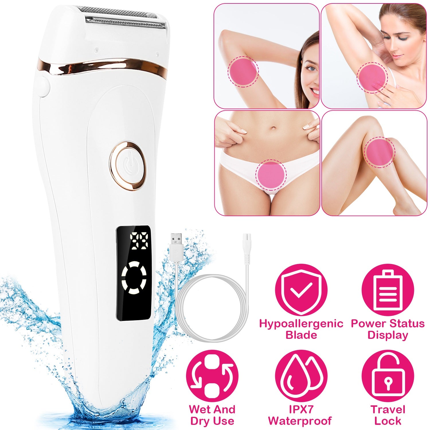 Women's Shaver Electric Hair Remover Outlet Good Selling