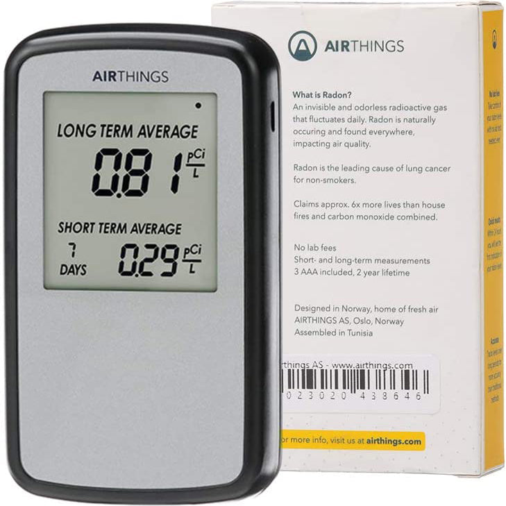 Airthings Corentium Home Radon Detector 223 Portable Sale 2025 Newest