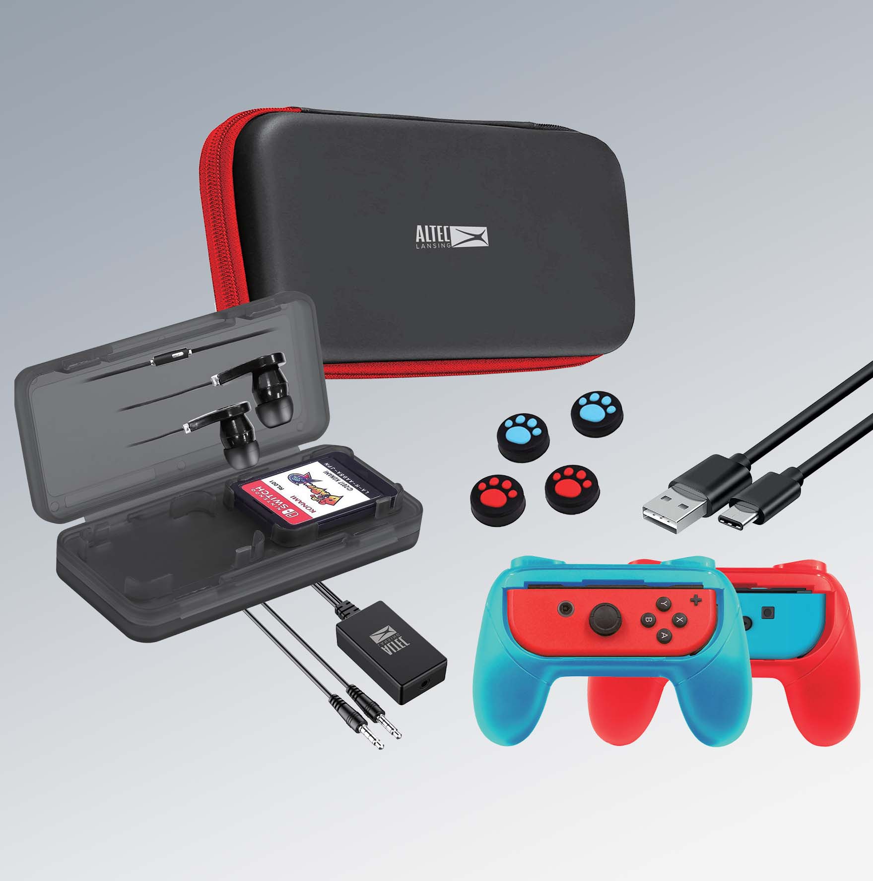 18-Pieces Set: Altec Lansing Nintendo Switch Kit Clearance Amazing Pice