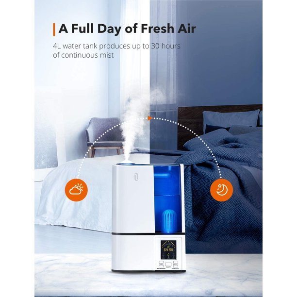 Taotronics Humidifiers 4L Cool Mist Ultrasonic Humidifier Cheap Sale 2025