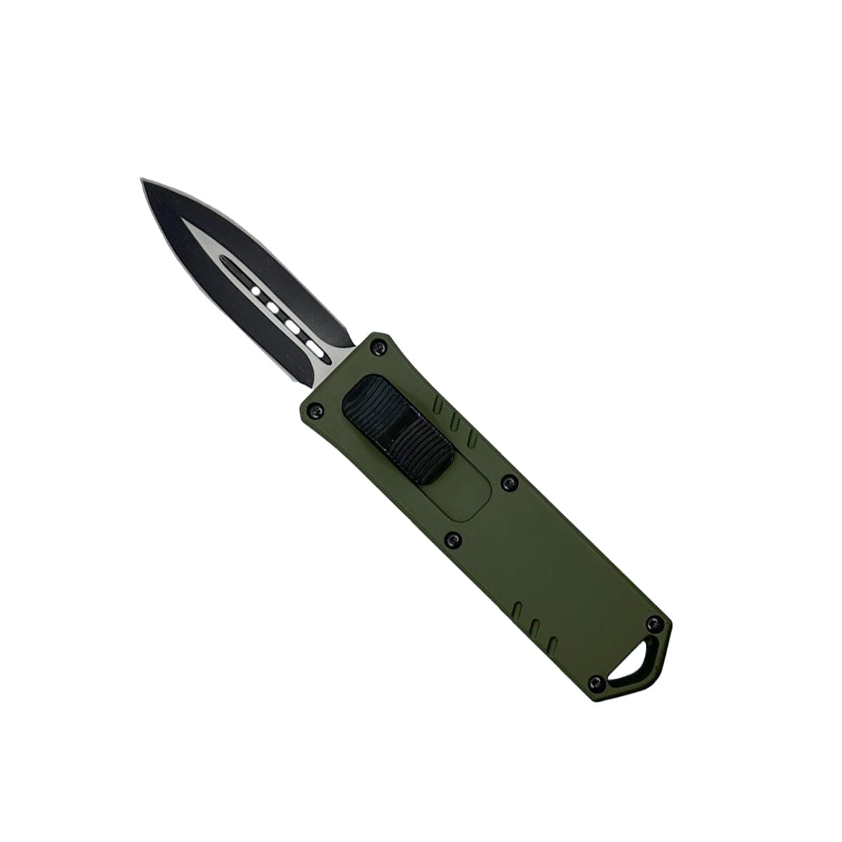 2-Pack: 4.5 Dagger Blade OTF Knife with Belt Clip Sale With Credit Card