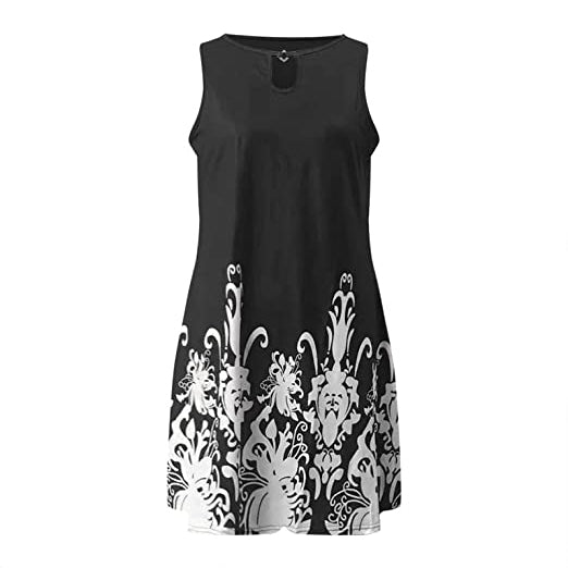 Summer Spring Floral Tunic Dress Amazon For Sale