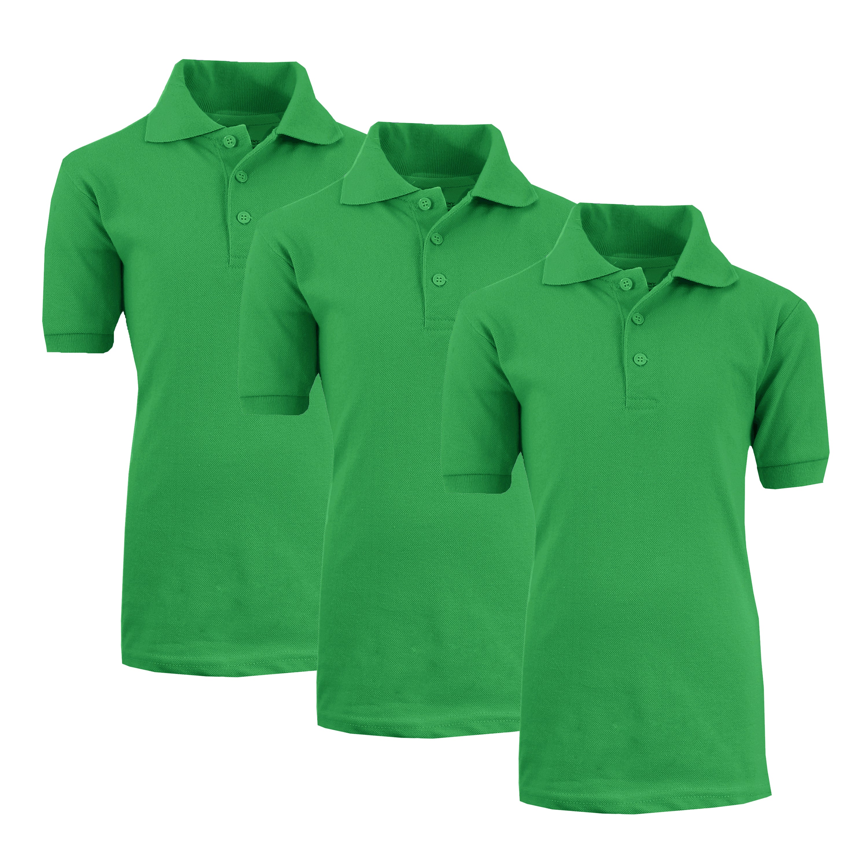 3-Pack: Boys School Uniform Polo Good Selling Sale Online