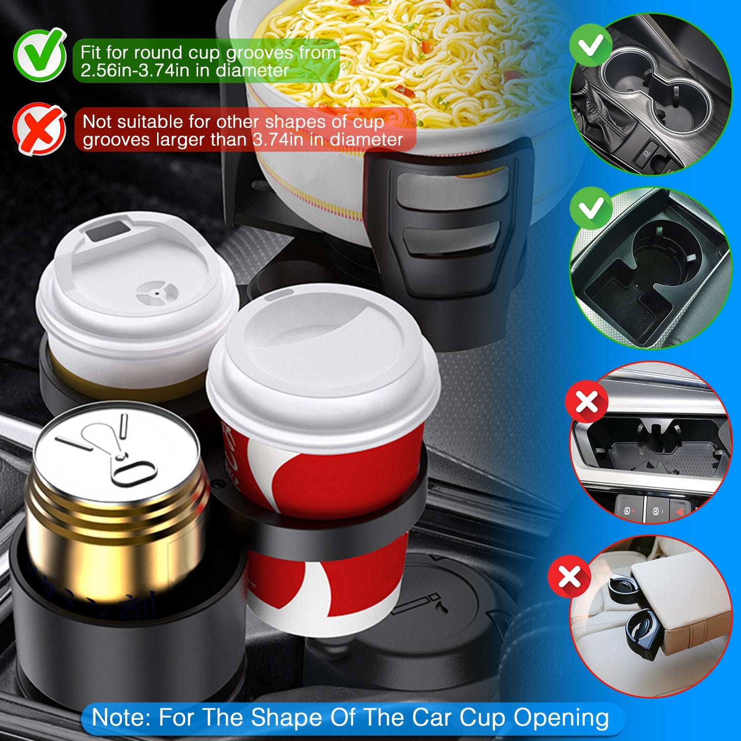 4-in-1 Car Cup Holder Order