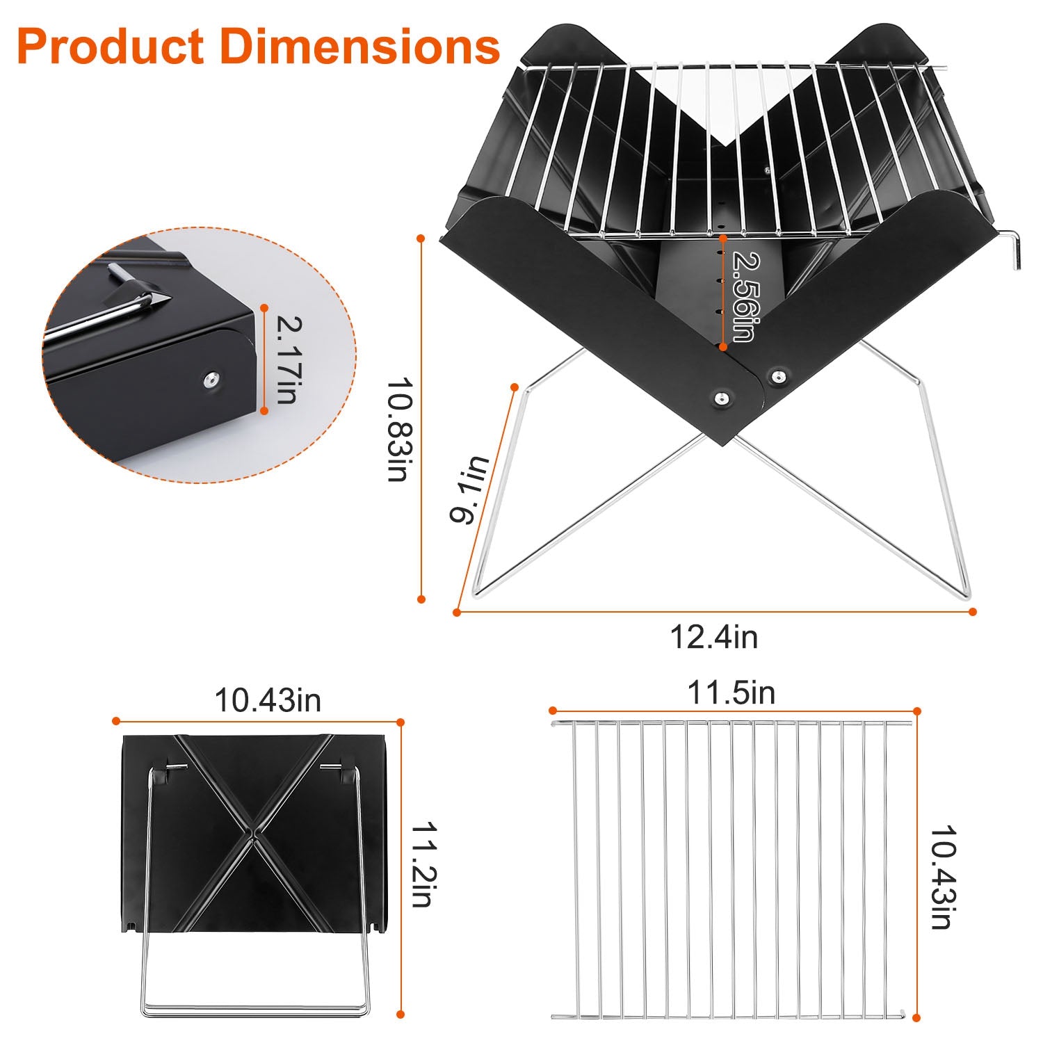 Foldable BBQ Grill Perfect For Sale