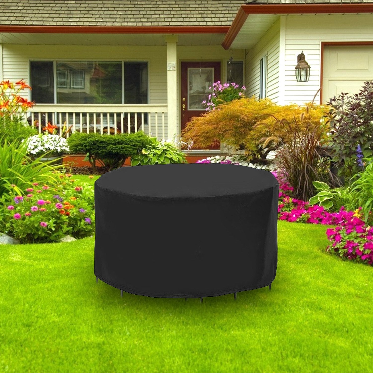 Circular Table Cover Outdoor Furniture Protector Best Sale Online