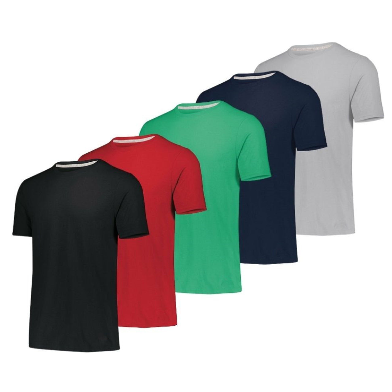 5-Pack: Men's Moisture-Wicking Active Athletic Performance Tees 2025 New Cheap Pice