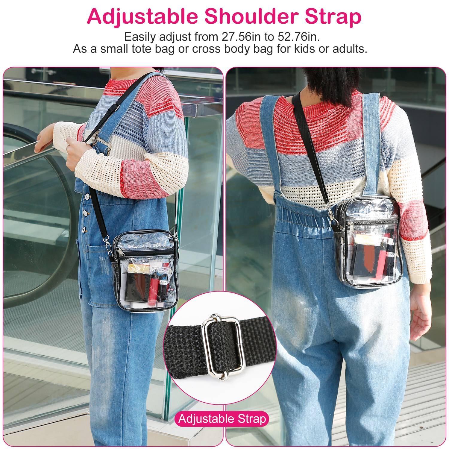 Clear Crossbody Bag Stadium Approved Discount