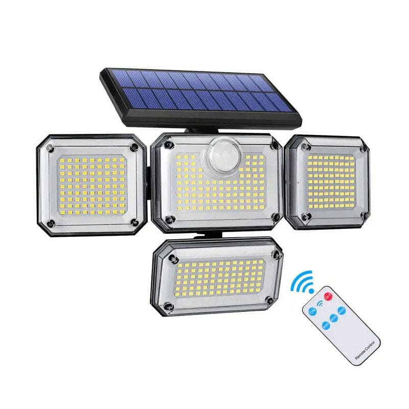 Solar Outdoor Lights 333 LEDs Motion Sensor Lights 4 Heads Get Authentic Cheap Online