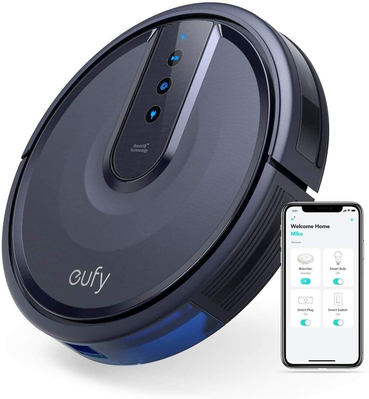 eufy RoboVac 25C Robotic Vacuum Cleaner Wi-Fi Smart Robot (Refurbished) Clearance Official Site