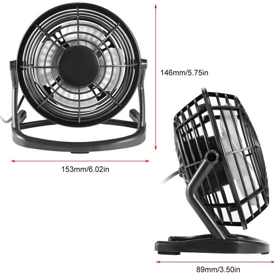 5-Inch USB Personal Desk Fan Popular Sale Online