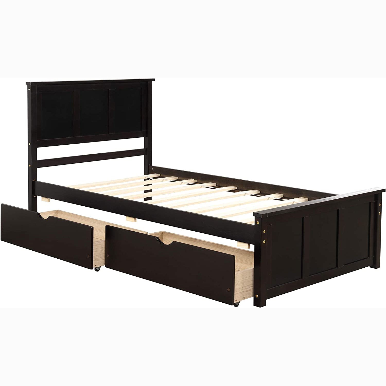 Twin Size Platform Bed with Two Drawers Buy Cheap 2025