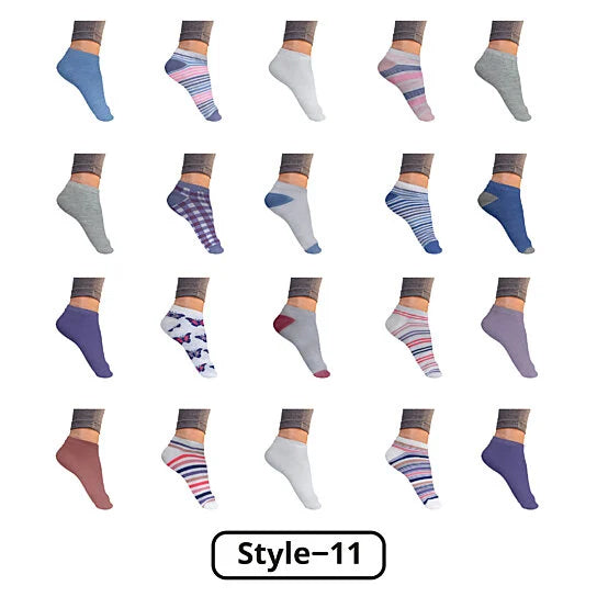 Women’s Breathable Stylish Colorful Fun No Show Low Cut Ankle Socks Top Quality Sale Online